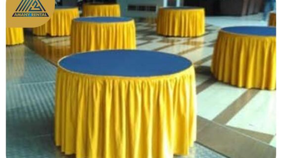 Sewa Round Table – Meja Bundar Elegan untuk Berbagai Acara