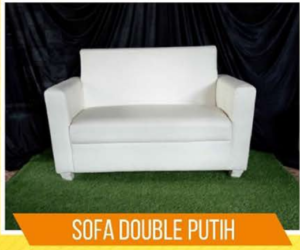 Sofa Double Putih