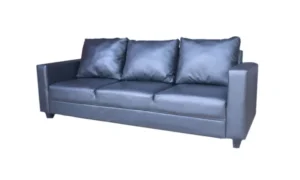 Sofa Triple Hitam Mewah
