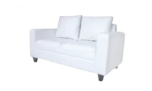Sofa 2 Dudukan Putih Modern