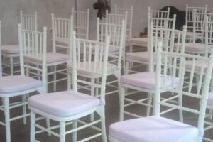 Sewa Kursi Tiffany Murah 2025 – Elegan untuk Pernikahan & Event Spesial