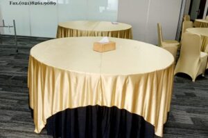 Sewa Meja Bundar Jakarta – Solusi Elegan untuk Acara Anda