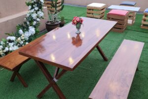 Sewa Kursi Kayu Panjang 2025 – Solusi Praktis & Elegan untuk Acara Anda